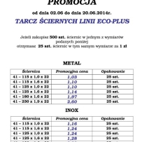 Promocja tarcz Å›ciernych linii ECO-PLUS oraz Å›ciernic listkowych